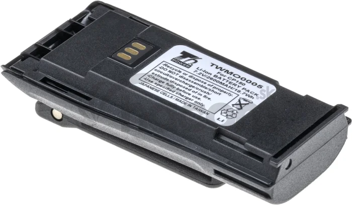 Batéria T6 Power pre Motorola CP040, CP150, CP250, Li-ion, 2600mAh, 18,7Wh