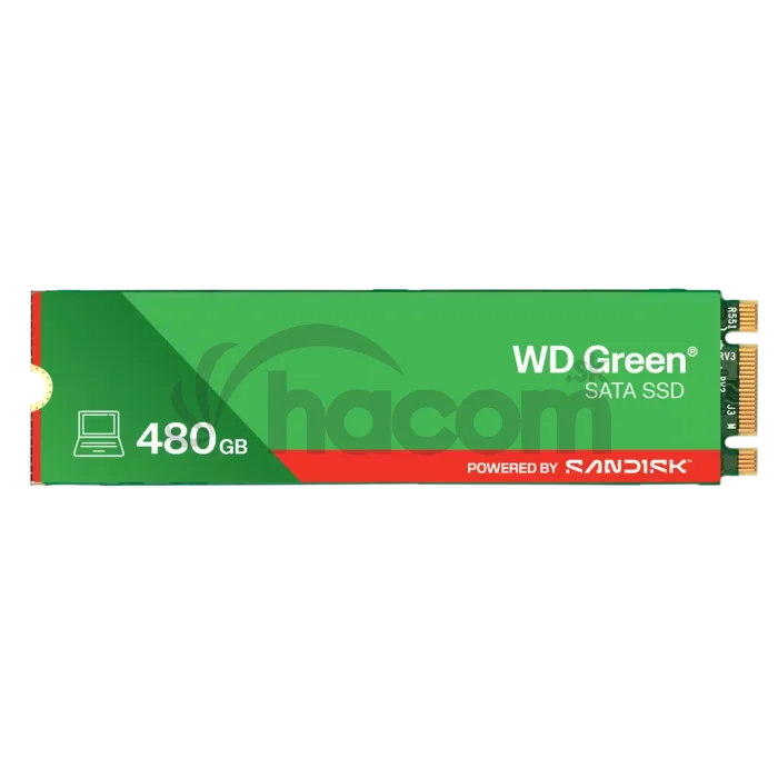WD Green POWERED BY SANDISK/480GB/SSD/M.2 SATA/3R