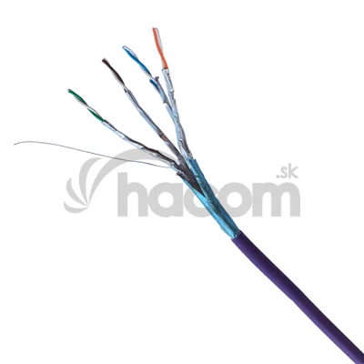 BELDEN F/FTP Cat.6A LSOH, plášť fialový 100m