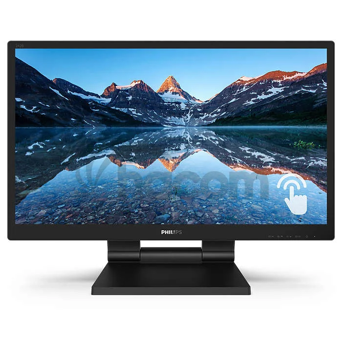 24" LED Philips 242B9T - FHD, IPS, HDMI, USB, touch