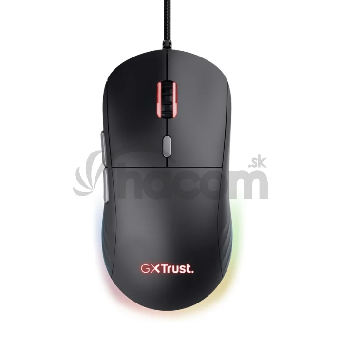 Trust GXT 925 REDEX II/Herná/Laserová/Pre pravákov/10 000 DPI/Drôtová USB/Čierna