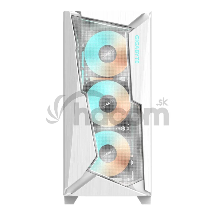 GIGABYTE C301 GLASS/Midi Tower/Transpar./Biela