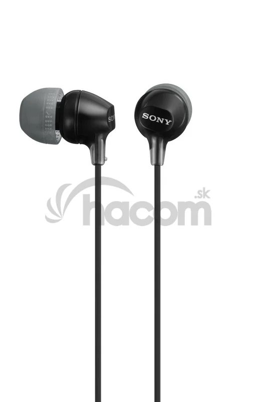 SONY slúchadlá MDR-EX15LP, čierne