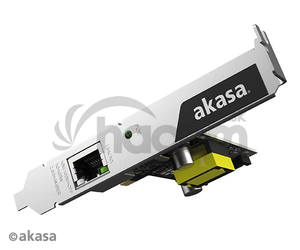 AKASA 2.5 Gigabit PCIe sieťová karta s PoE