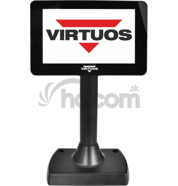 7" LCD farebný zákaznícky displej Virtuos SD700F, USB, čierny