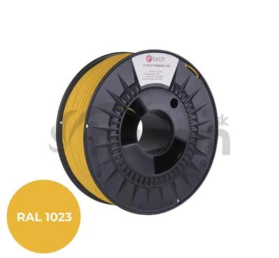 Filament C-TECH PREMIUM LINE, ASA, dopravná žltá, RAL1023, 1,75mm, 1kg