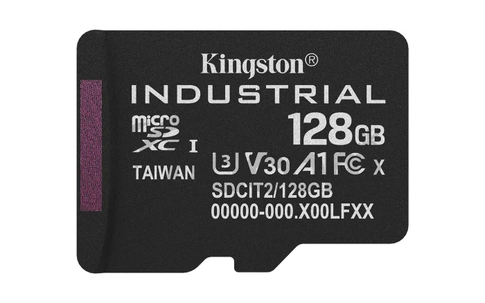 Kingston Industrial/Micro SDXC/128GB/UHS-I U3 / Class 10