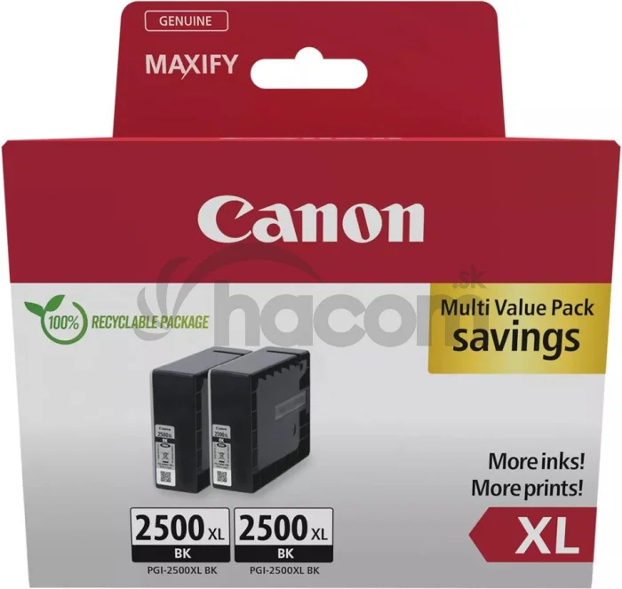 Canon PGI-2500XL BK TWIN