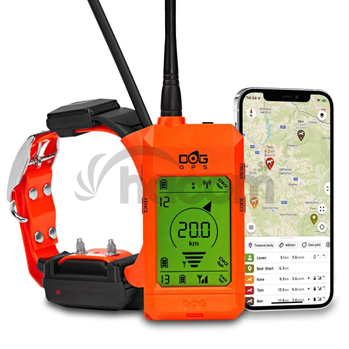 Vyhľadávacie a výcvikové zariadenie pre psov DOG GPS X30T