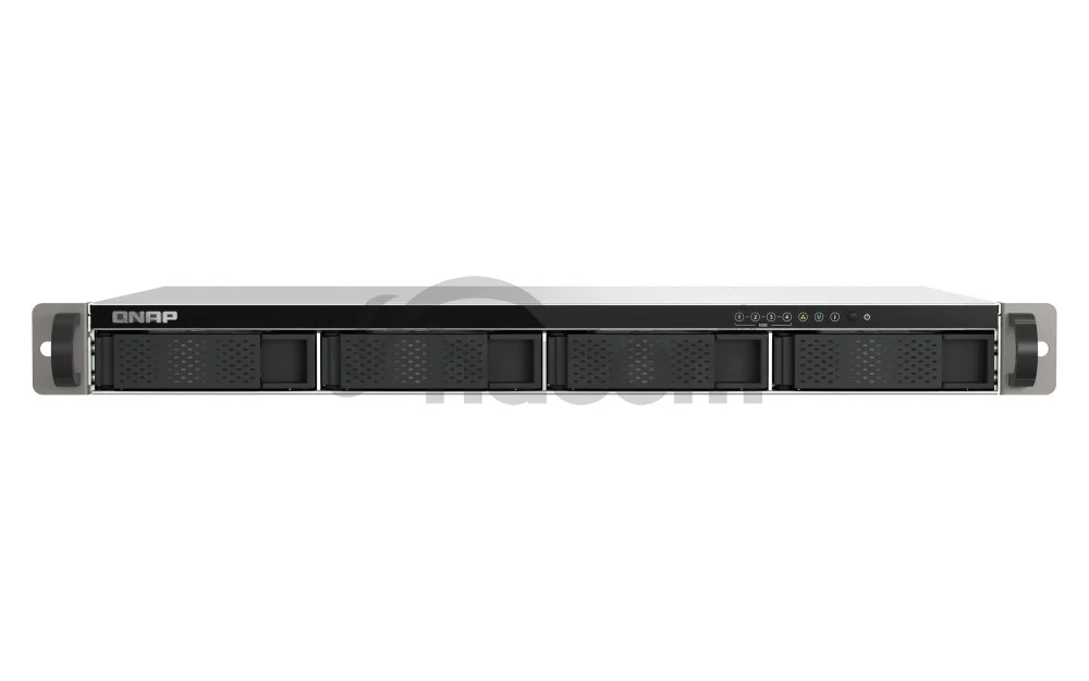 QNAP TS-433eU (4core 2,0GHz, NPU / 4GB RAM / 4x SATA / 2x 2,5GbE / 2x USB 3.2 / malá hĺbka)