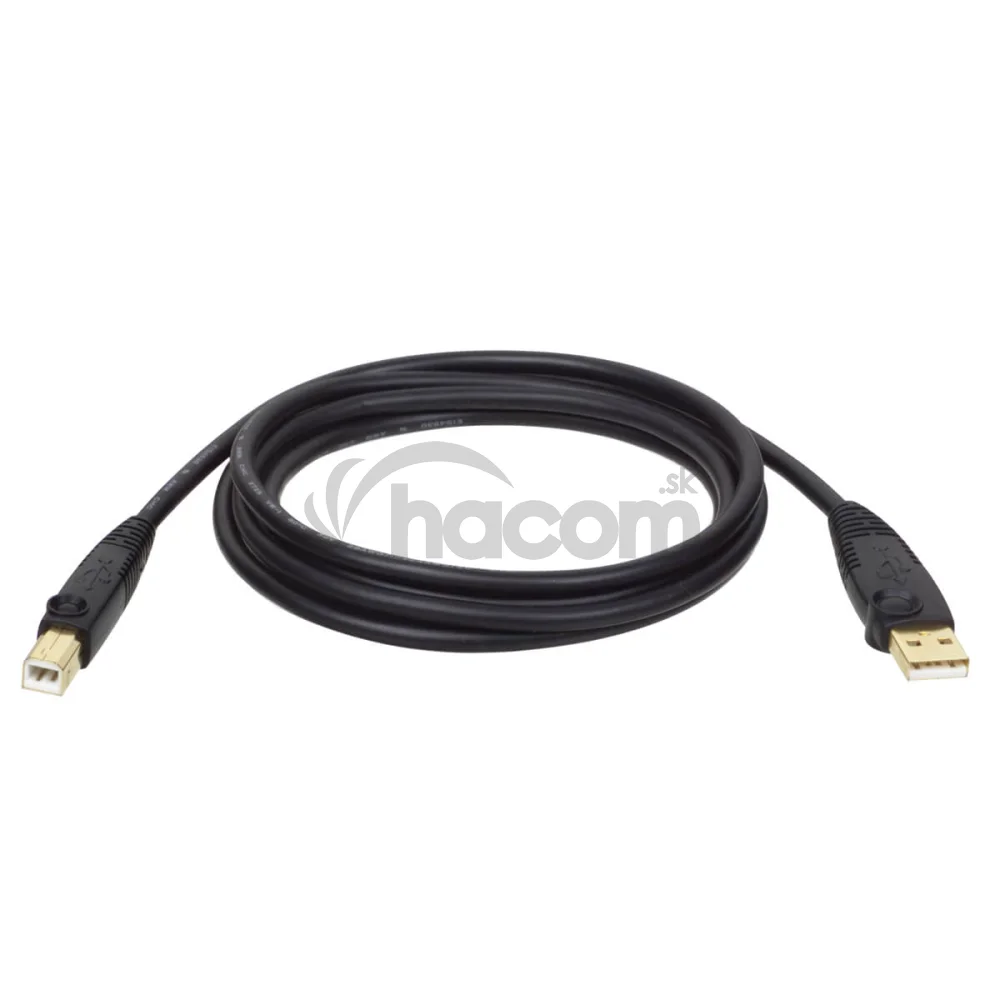 Kábel USB-A/USB-B (Samec/Samec), USB 2.0, 4.57m