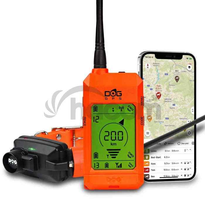 Vyhľadávacie zariadenie so zvukovým lokátorom pre psov DOG GPS X30B