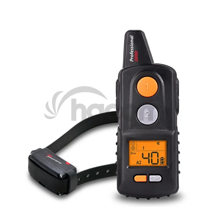 Elektronický výcvikový obojok d-control professional 2000 ONE - Čierna
