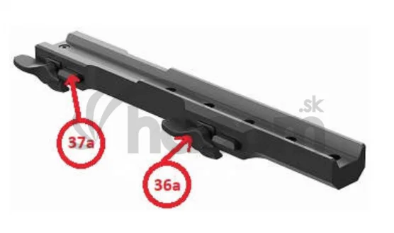 Istiaca skrutka montáže QD112 Pulsar