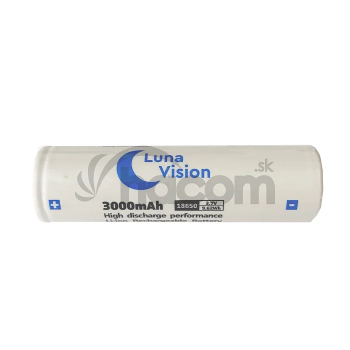 Nabíjateľná batéria LunaVision 18650 Li-ion 3500mAh 3,7V 12.95Wh