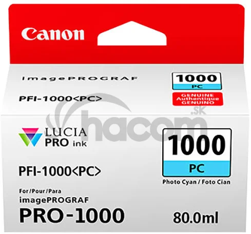 Canon PFI-1000 PC, foto azúrový