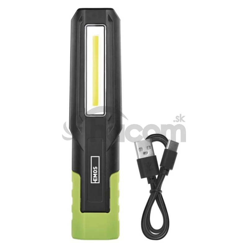 Nabíjacie prac. svietidlo COB LED+LED P4546, 500 lm, 2000 mAh