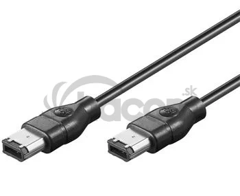 PremiumCord Firewire 1394 kábel 6pin-6pin 2m
