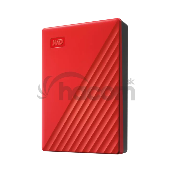 Ext. HDD 2,5" WD My Passport 6TB USB 3.0. červený