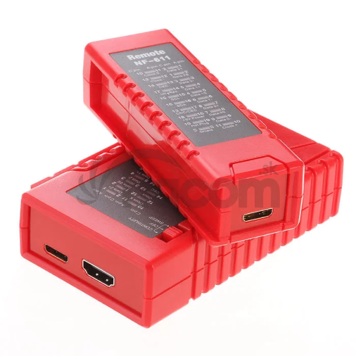 W-Star Tester káblov HDMI WSNF611RD, HDMI, 19 Led diód, test tienenia, remote modul