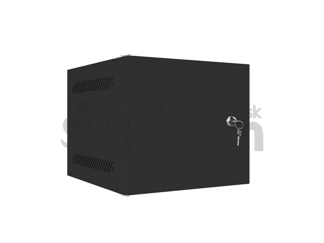 LANBERG RACKOVÁ SKRIŇA 10" NÁSTENNÁ 4U/280X310 PRO VLASTNÚ MONTÁŽ S KOVOVÝMI DVERAMI ČIERNA-FLAT PACK