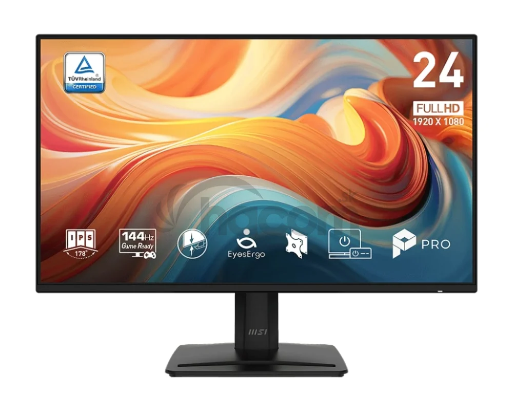 MSI Pro/MP242 E14A/23,8"/IPS/FHD/144Hz/1ms/Čierna/3R