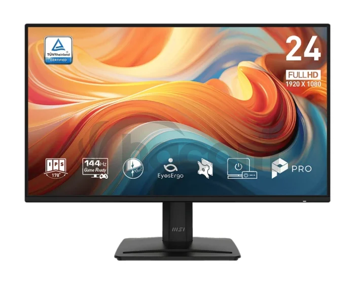 MSI Pro/MP242 E14A/23,8"/IPS/FHD/144Hz/1ms/Čierna/3R