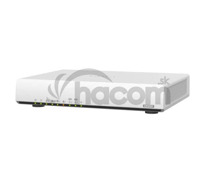 QNAP Wi-Fi 6 SD-WAN router QHora-301W (4x GbE / 2x 10GbE / 2x USB 3.2 / 8 interných antén)