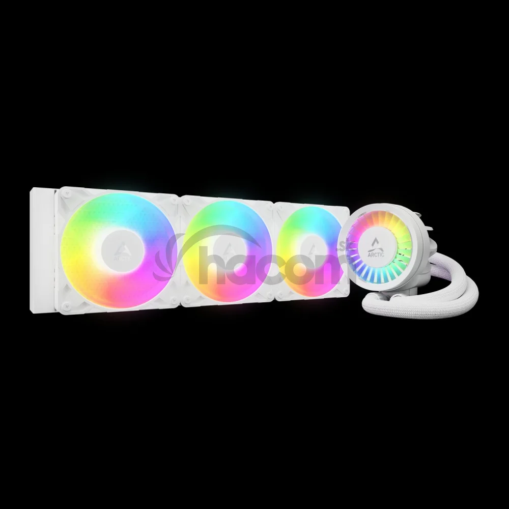 ARCTIC Liquid Freezer III Pro 360 A-RGB (White) - Multikompatibilný vodný chladič CPU typu
