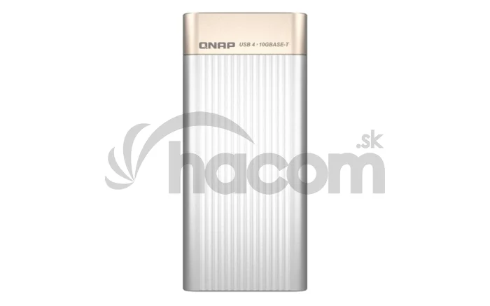 QNAP QNA-UC10G1T - adaptér USB-C 4 (podpora Thunderbolt 3 a 4) na 10GbE NBASE-T (pasívne chladenie)