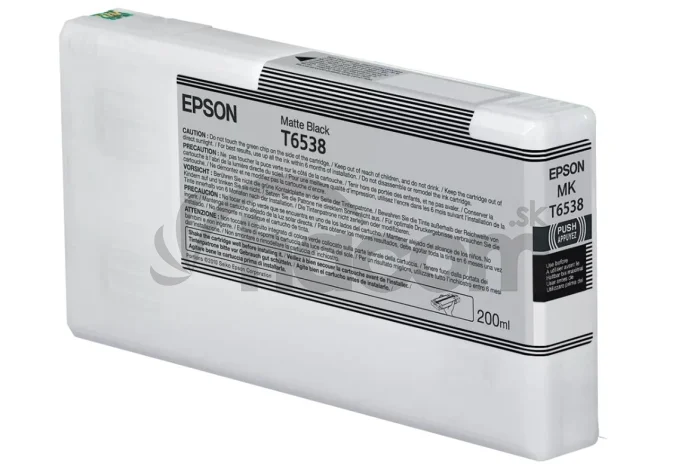 Epson T6538 Matte Black Ink Cartridge (200ml)