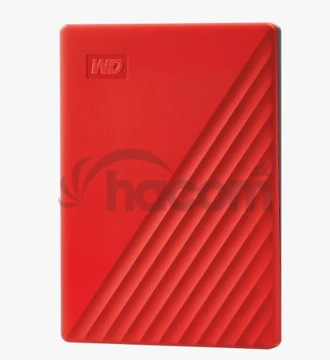 WD My Passport/2TB/HDD/Externý/2.5"/Červená/3R