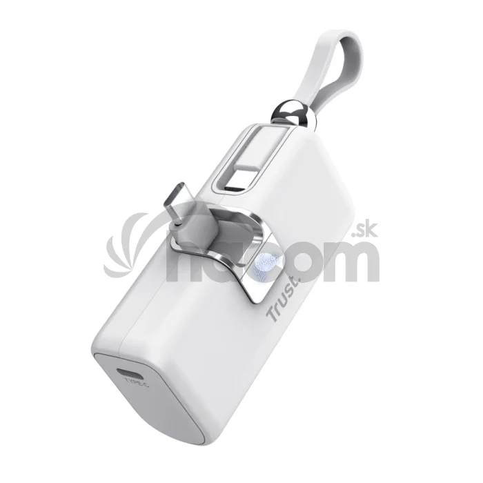 TRUST PACTO 5000 PD POCKET POWERBANK WHT
