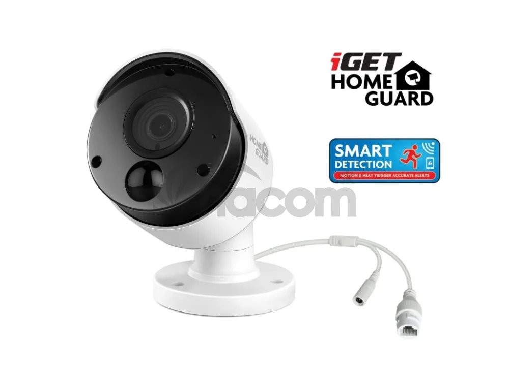 iGET HGNVK930CAM - PoE IP FullHD 1080p kamera, SMART detekcia, IP66, nočný IR prísvit 30m, OnViF