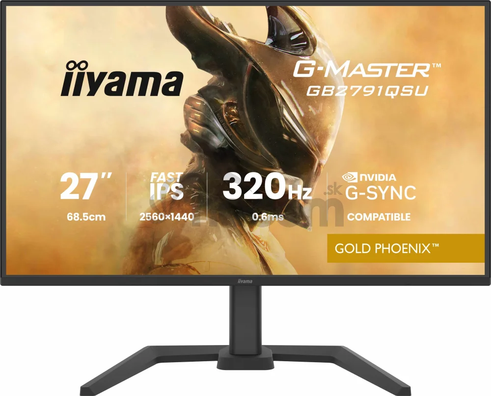 iiyama G-Master/GB2791QSU-B1/27"/IPS/QHD/320Hz/0,6ms/Čierna/3R