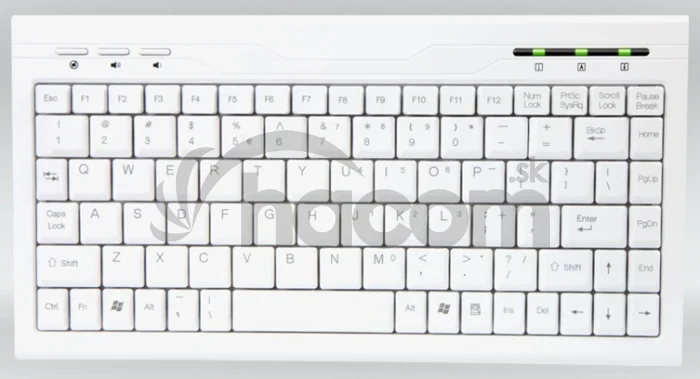 AMEI AM-K2001W/Drôtová USB/ CZ layout/Biela