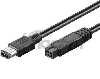PremiumCord FireWire 800 kábel, 1,8 m, 9pin-6pin