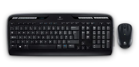 PROMO set Logitech Wireless Desktop MK330, US