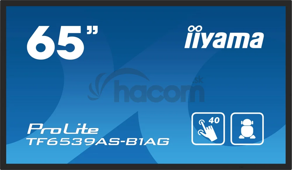 65" iiyama TF6539AS-B1AG: IPS, 4K, Android