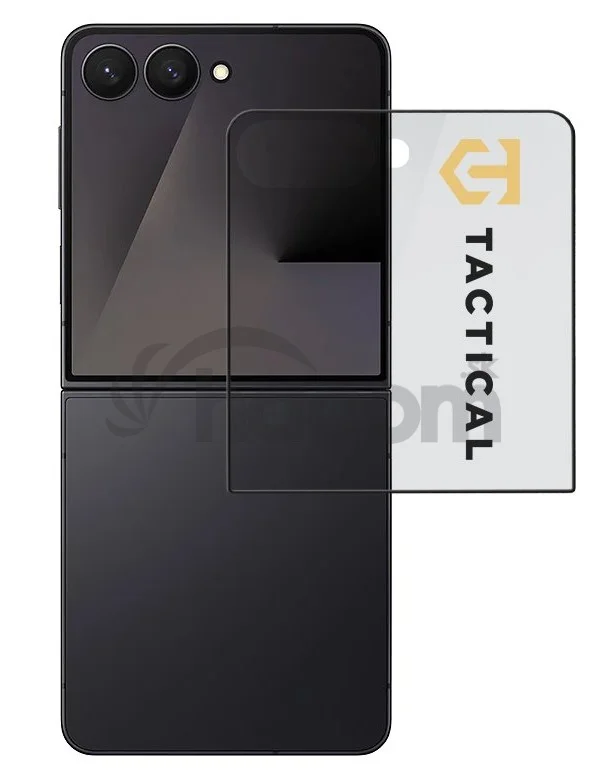 Tactical Glass Shield 5D sklo (Vonkajšie) pre Samsung Galaxy Z Flip 7 Black