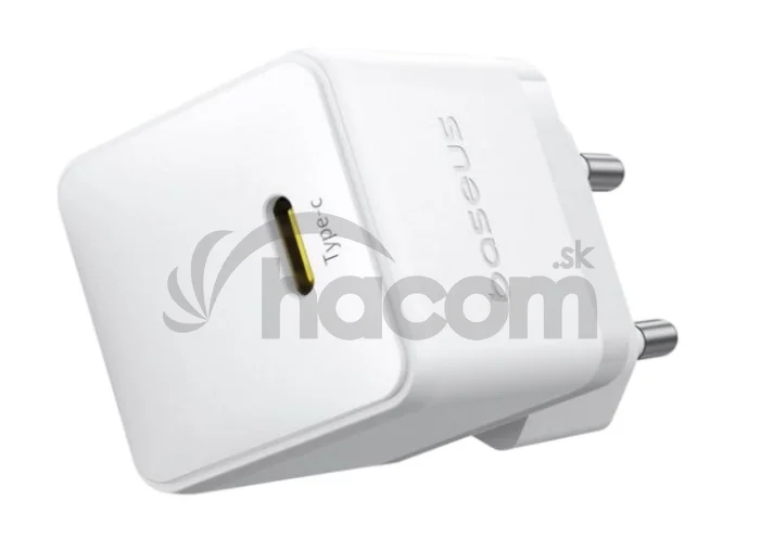 Baseus Rýchlonabíjačka do siete Palm 20W USB-C PD QC 3.0 biela