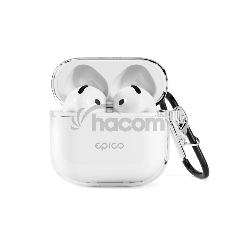 Epico transparentné púzdro pre AirPods 4