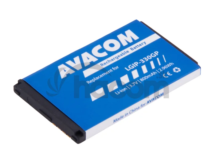Batéria AVACOM GSLG-KF300-S800 do mobilu LG KF300 Li-Ion 3,7 V 800mAh (náhrada LGIP-330GP)