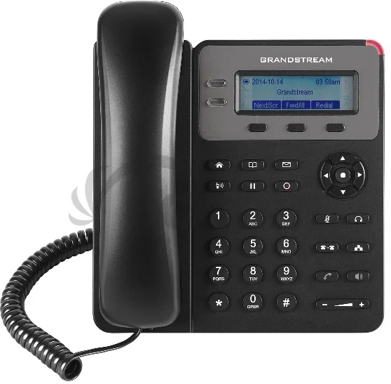 Grandstream GXP1615, 2,95" LCD dispplej, 1SIP účet, 3prog. tačítka, dual 10/100MBps, PoE