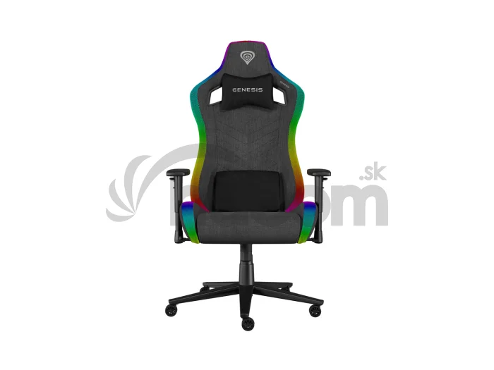 Herné kreslo Genesis TRIT 660, RGB, Šedé