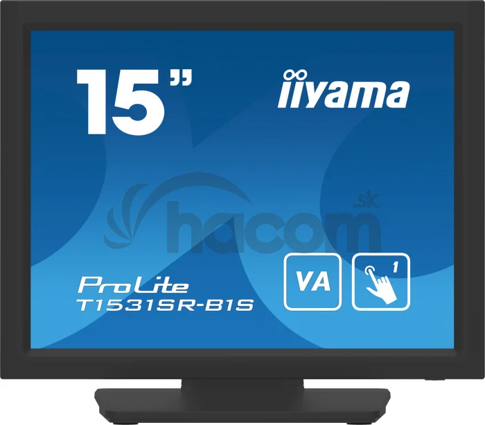 15" iiyama T1531SR-B1S: VA, 1024x768, DP, HDMI