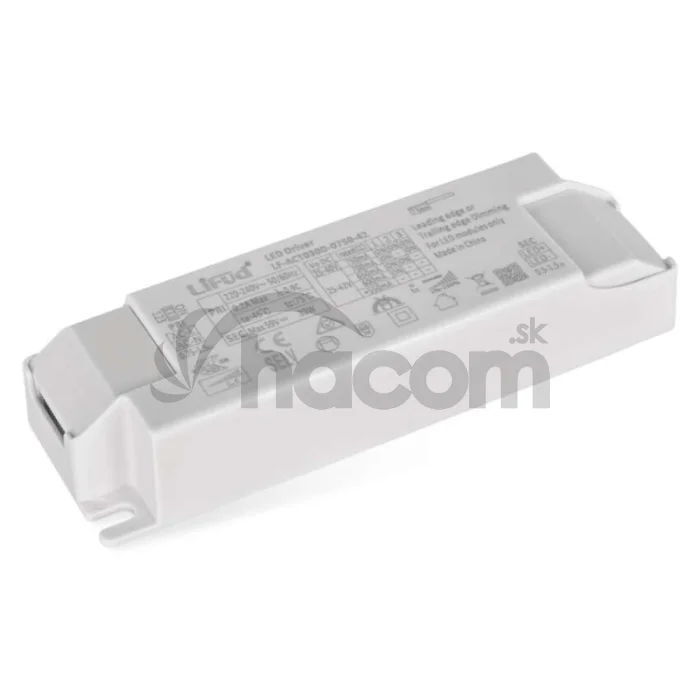 Triakový stmievateľný ovládač pre LED svietidlo 700mA 28W