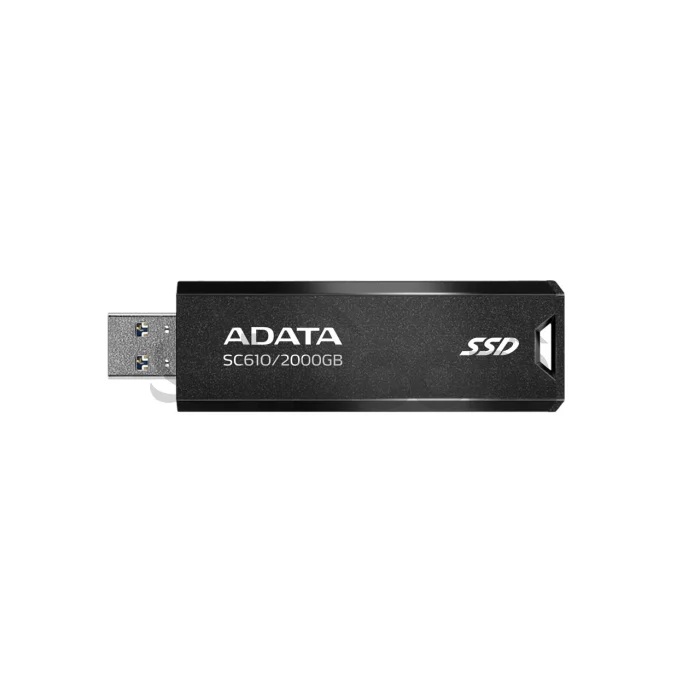 ADATA SC610/2TB/SSD/Externá/Čierna/5R