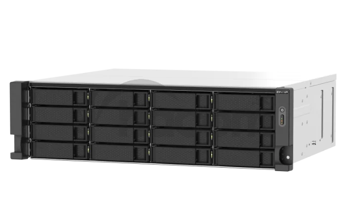 QNAP TS-1673AU-RP-16G (Ryzen V1500B 2,2GHz / 16GB RAM / 16x SATA / 2x 2,5GbE / 2x PCIe / 2x zdroj)