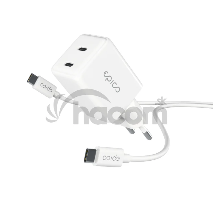 Epico GaN 35W adaptér EA35 s 1,2 m USB-C káblom